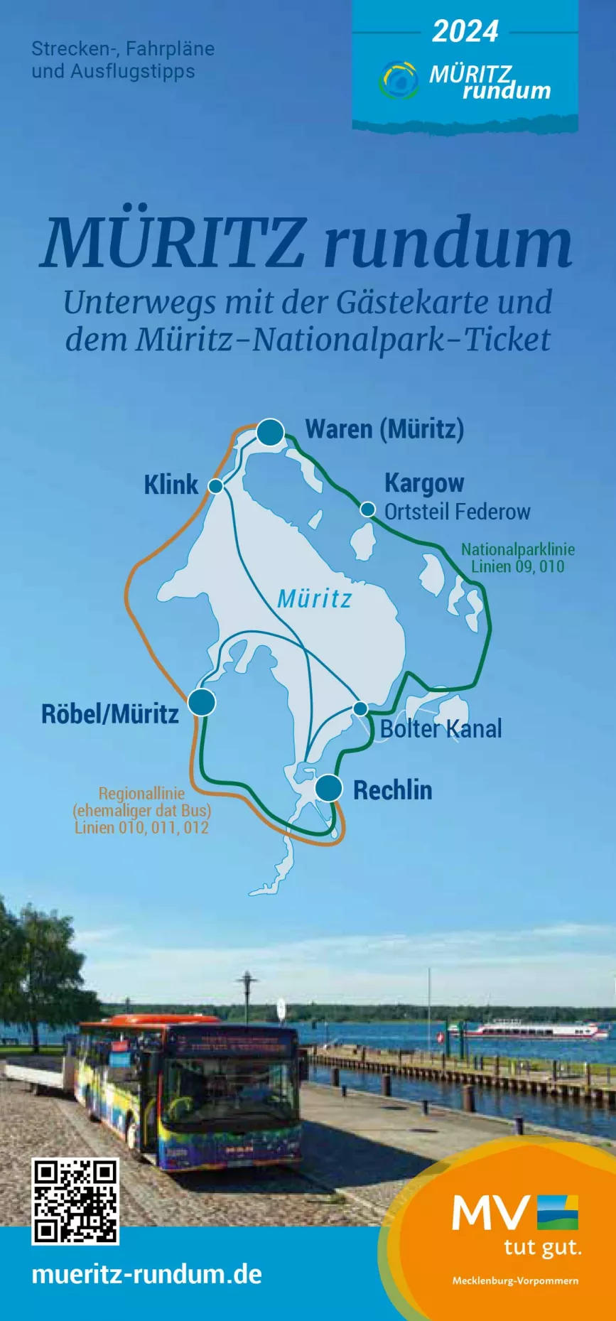 Nahverkehrsplan zur Müritz Sail